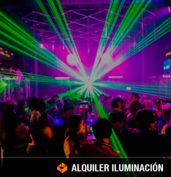 Alquiler iluminación
