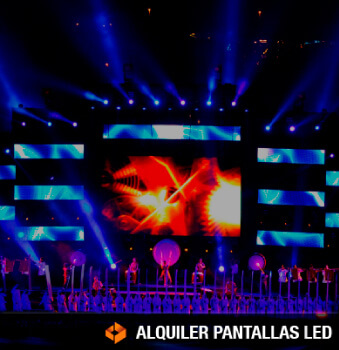 Alquiler pantallas LED