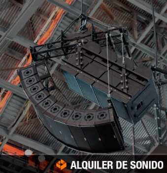 Alquiler de sonido